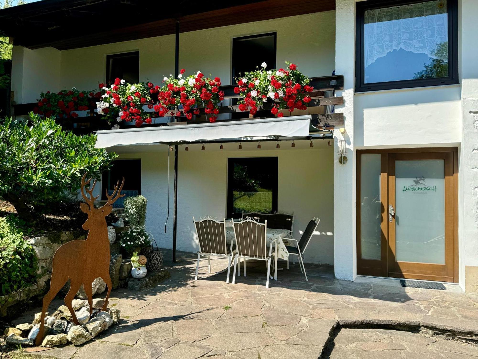 Ferienwohnung Alpenhirsch Schwangau Dış mekan fotoğraf